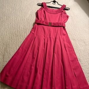 Calvin Klein Vibrant Pink Dress